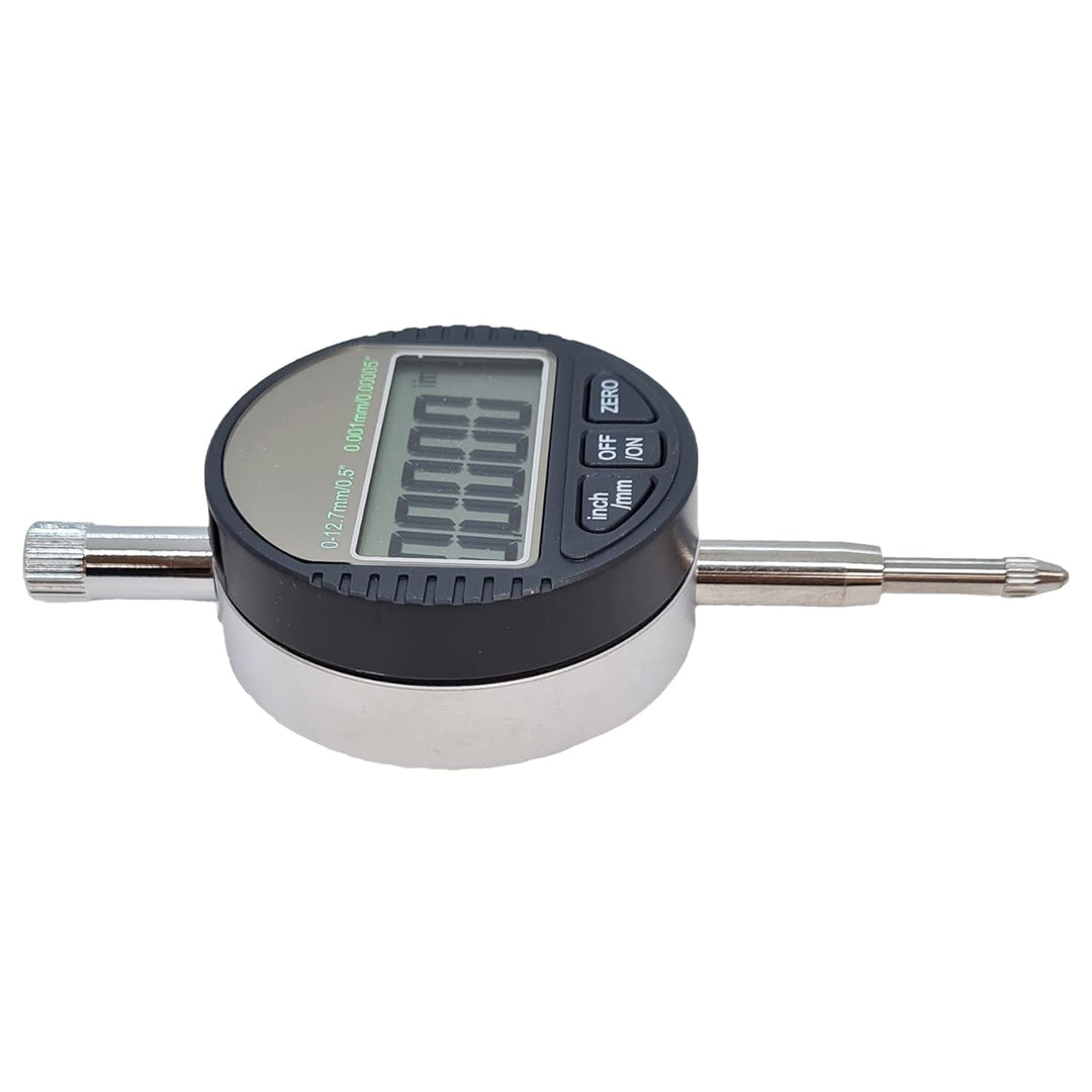 KATSU Digitale Messuhr 0,001 mm/0,00005" DTI Messuhr 0-12,7mm grosses LCD Digital Indikator Messgerä