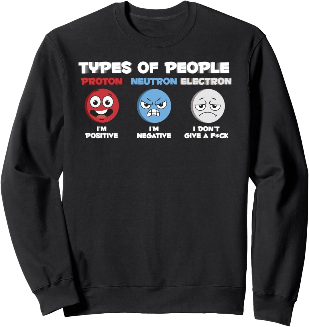 Physik Nerd Wissenschaft Atom - Physiker Sweatshirt