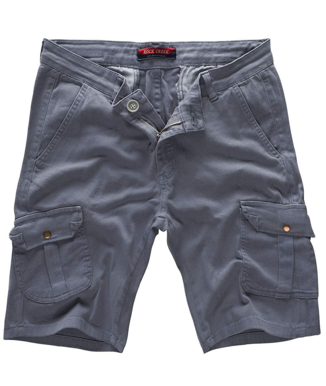 Rock Creek Herren Cargo Shorts Chinoshorts RC-2203 29W Anthrazit, 29W Anthrazit