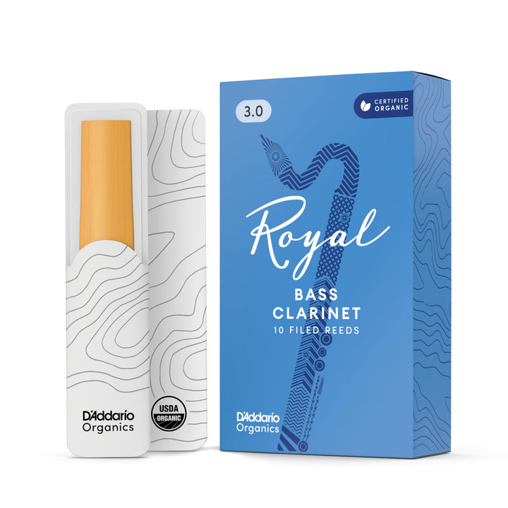 Royal Blätter für Bass-Klarinette Stärke 3.0 (10 Stück), Stärke 3.0