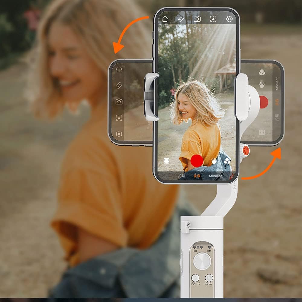 Hohem ISteady X2-3-Axis Smartphone Faltbarer Gimbal Handheld Stabilisator Mit Fernbedienung Typ C Re