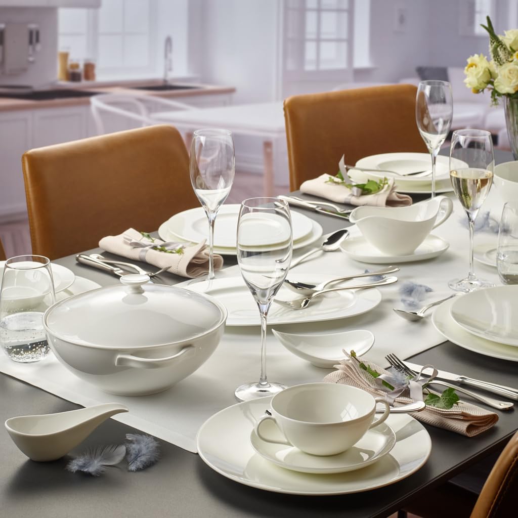 Villeroy & Boch 10-4545-3407 Anmut Sauciere-Oberteil, Porzellan