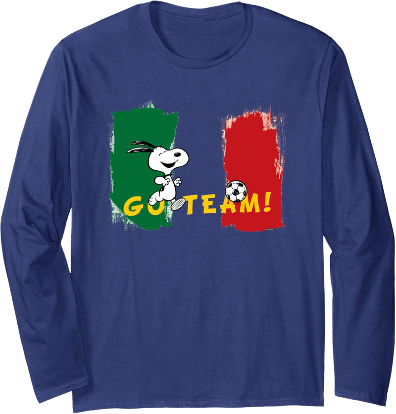 Peanuts Go Italy Langarmshirt