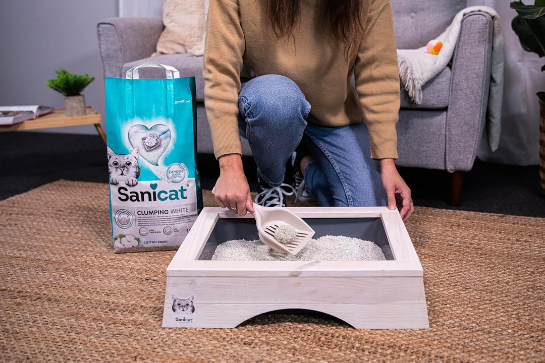 Sanicat Clumping White Katzenstreu 20 L
