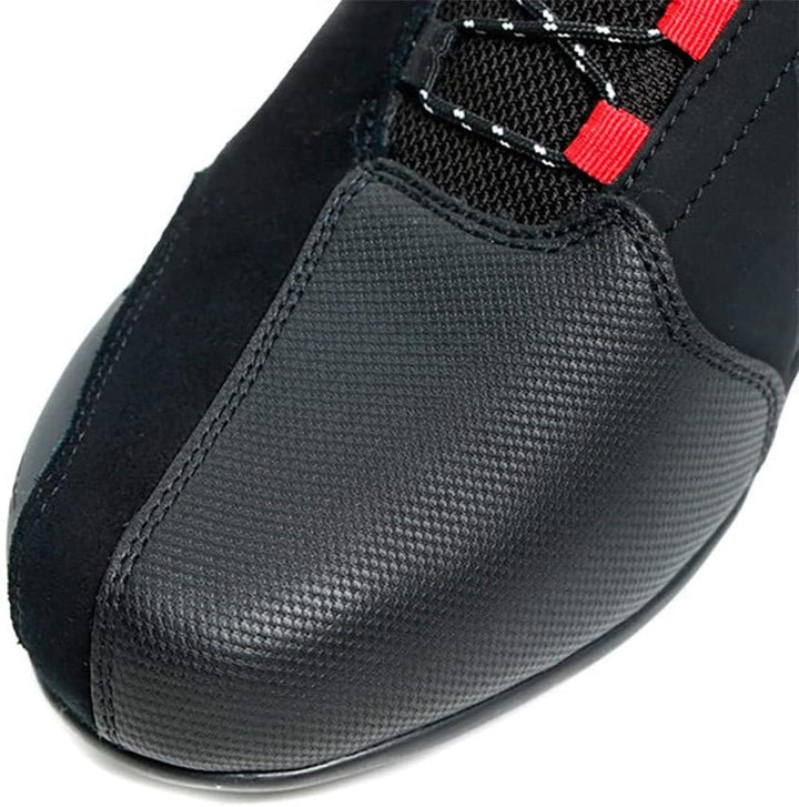 Dainese Herren Energyca D-wp Schuhe Shoes 46 EU Black White Lava Red, 46 EU Black White Lava Red