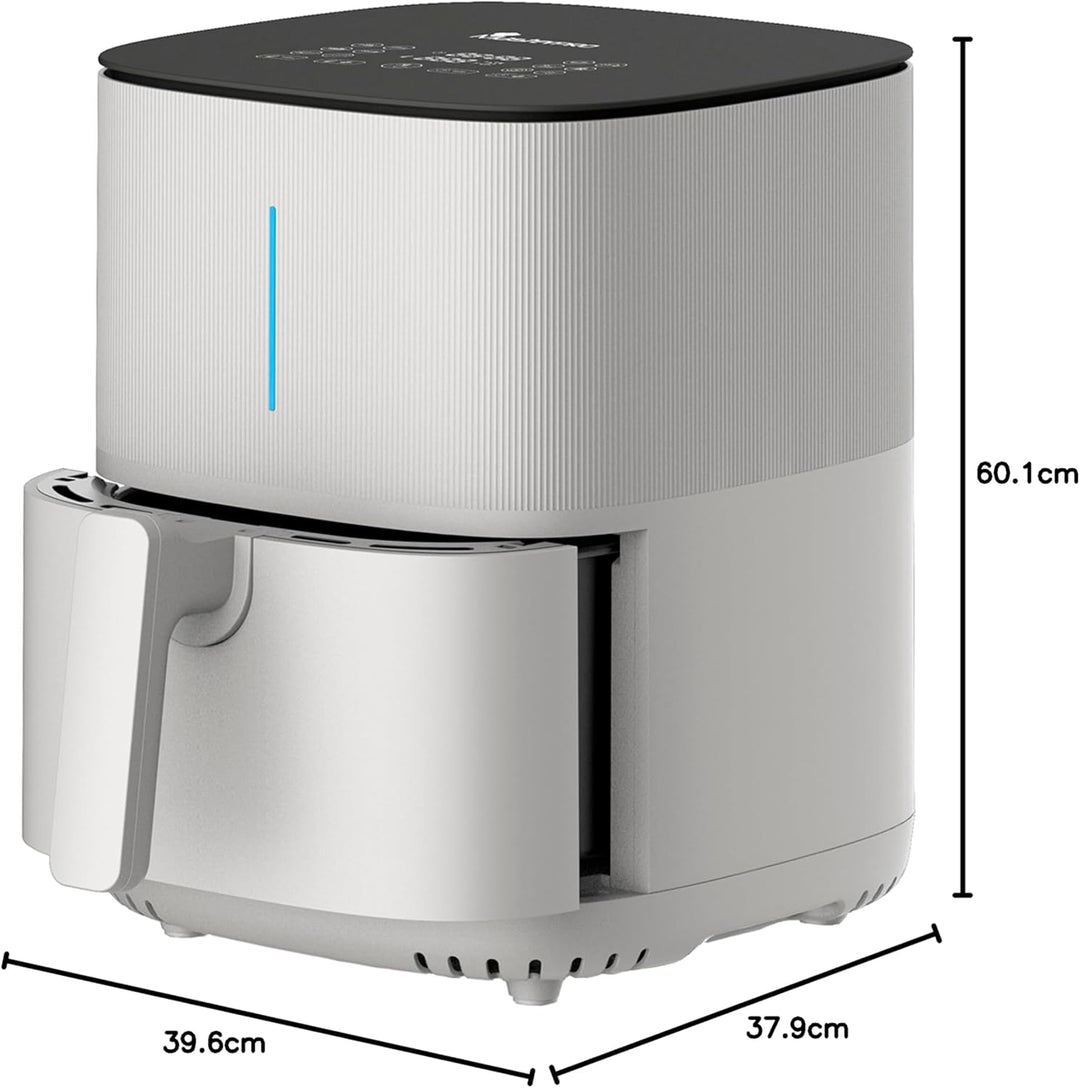 MasterPRO I-Rocket 500 | Hot Air Fryer | Colour White | 5 L Capacity and 1500 W Power | LED Touch Sc
