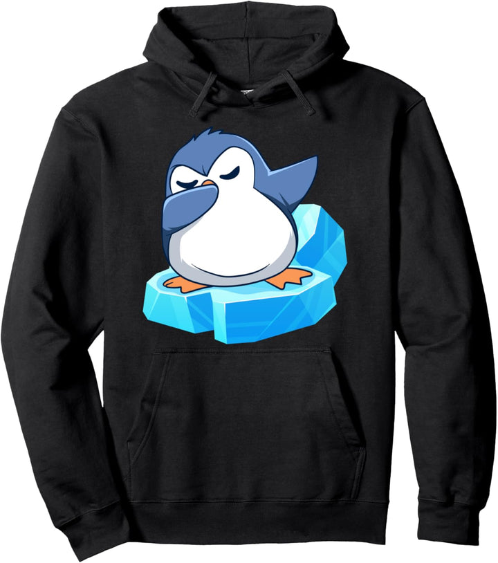 Dabbing Pinguine Dab Swag Dope Eislaufbahn Flippers Top Pullover Hoodie