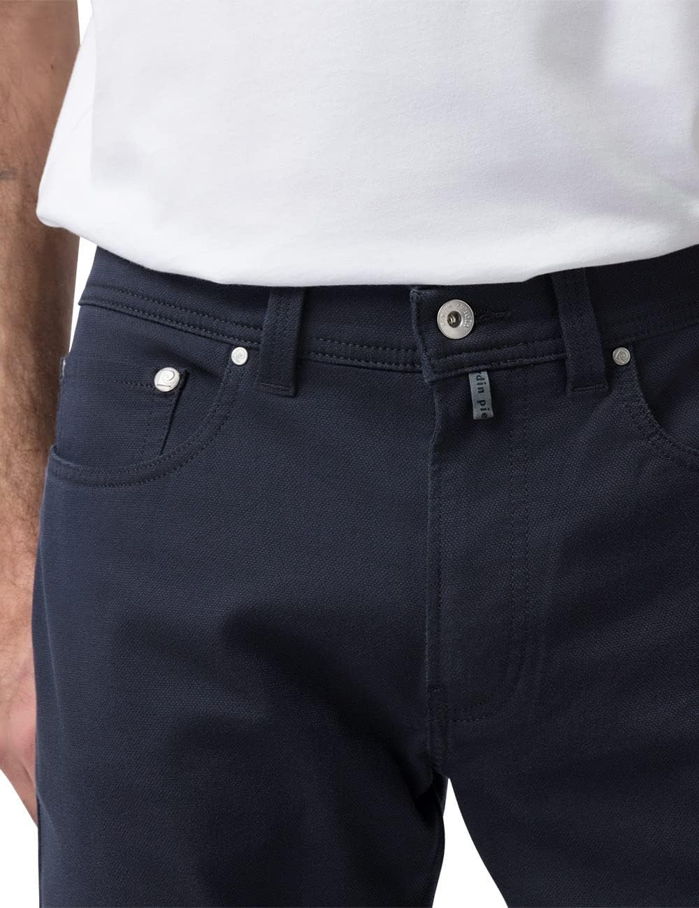 Pierre Cardin Herren Hose Lyon | Männer Jeans, Stoffhose | Tapered Fit 36W / 30L Dark Sapphire, 36W