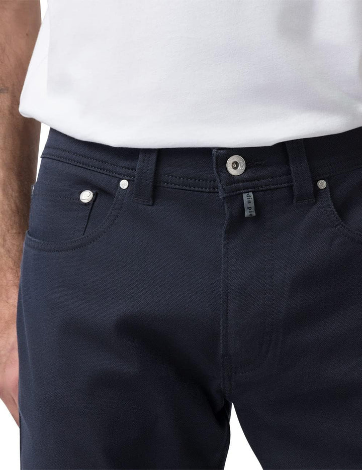 Pierre Cardin Herren Hose Lyon | Männer Jeans, Stoffhose | Tapered Fit 36W / 30L Dark Sapphire, 36W