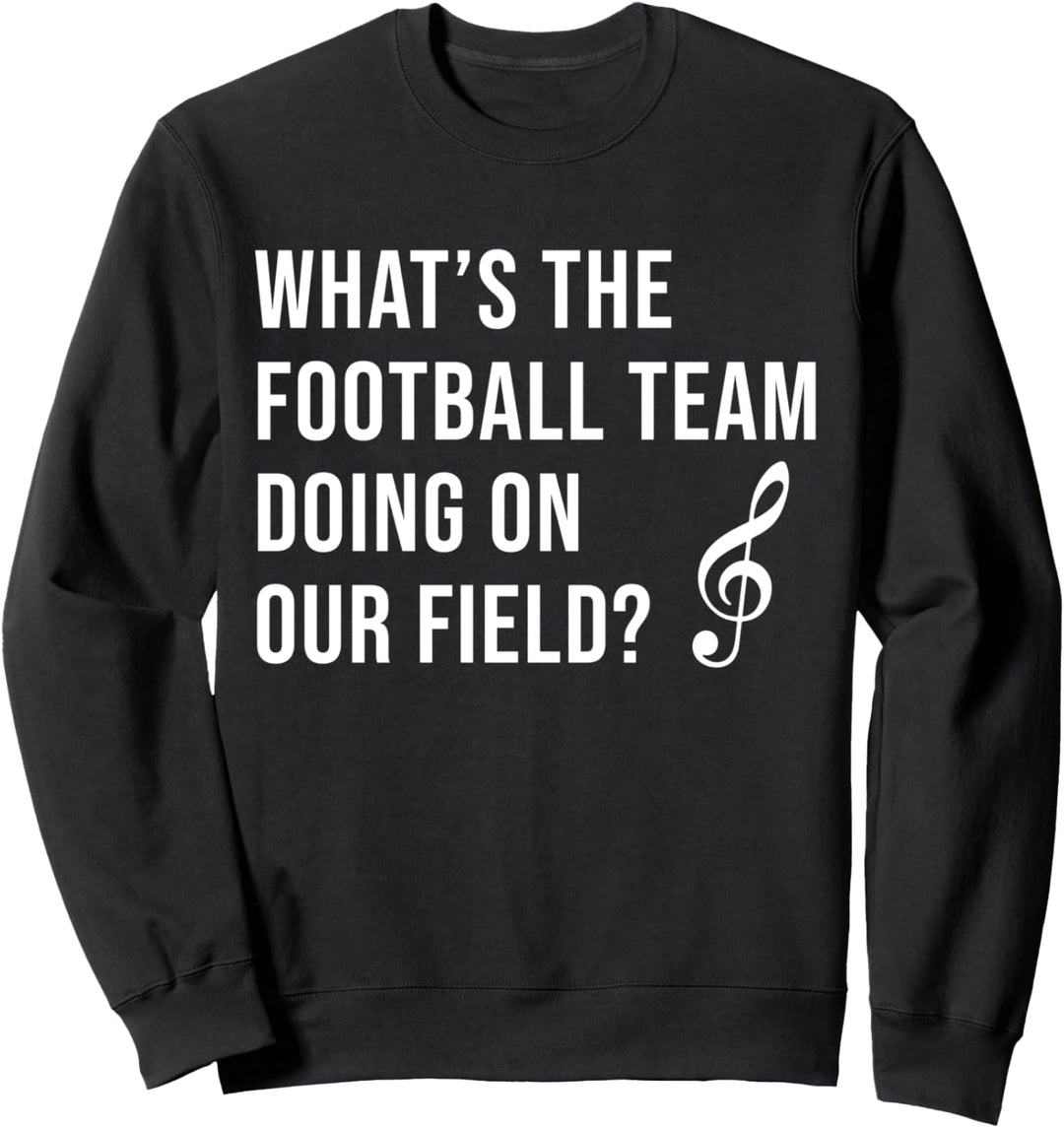 Lustiger Spielmannszug Marschkapelle Blaskapelle Spruch Sweatshirt