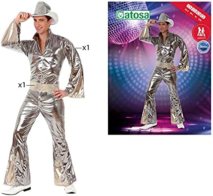 Atosa 38994 Karnevalskostüm, Unisex – Erwachsene, Mehrfarbig, XS-S, XS-S