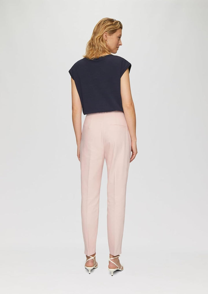 s.Oliver Hemdbluse aus Jersey 34 4090_perlmuttrosa, 34 4090_perlmuttrosa
