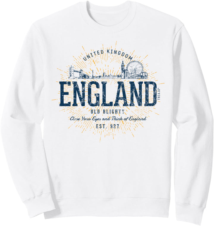 Retro Stil Vintage England Sweatshirt
