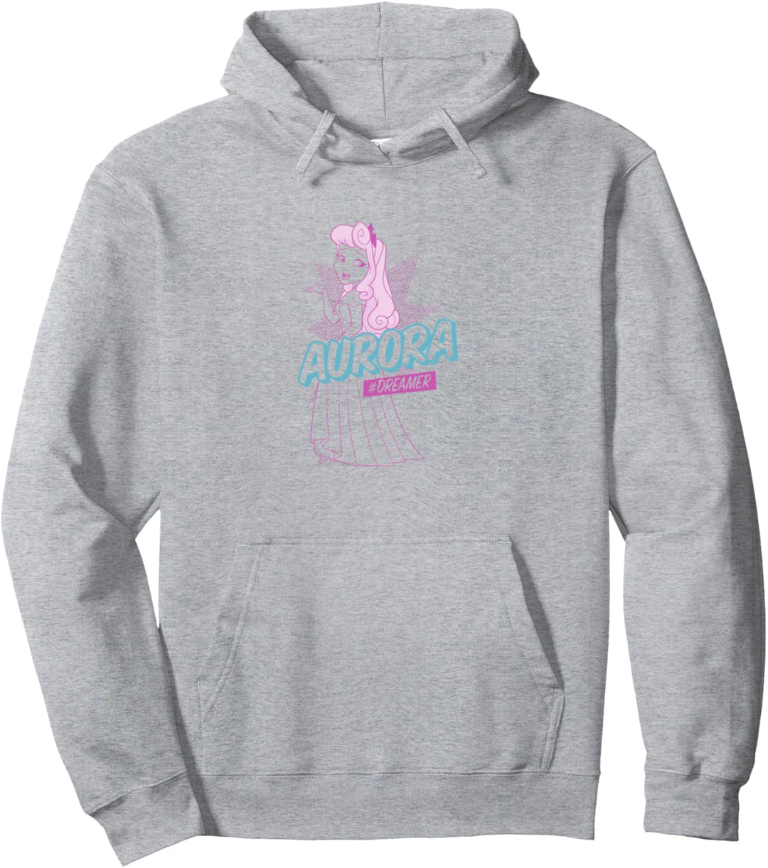 Disney Sleeping Beauty Aurora Hashtag Dreamer Pop Art Pullover Hoodie