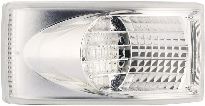 HELLA - Blinkleuchte - LED - 24V - Einbau/Schraubanschluss - Lichtscheibenfarbe: glasklar - Kabel: 5