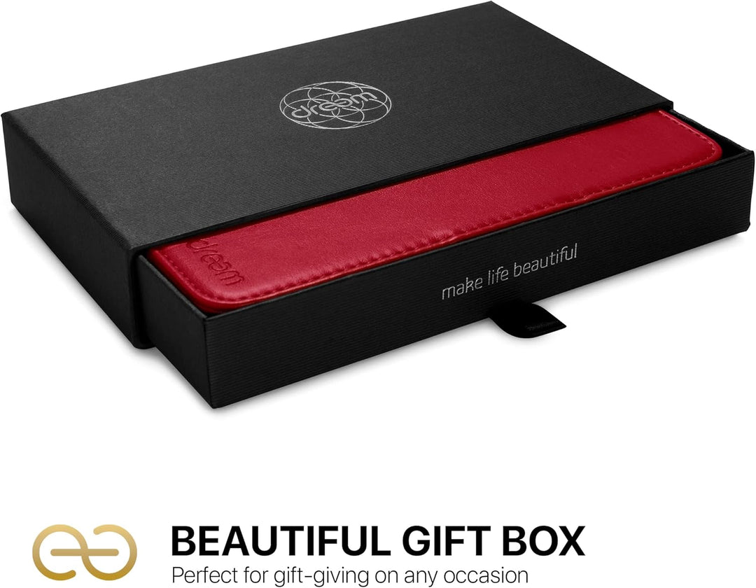 Dreem Fibonacci iPhone 14 Plus Brieftaschen-Etui / 2-in-1 stossfestes Etui und abnehmbares Folio aus