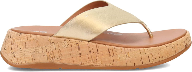 Fitflop Damen Mwb Zehensteg Flache Sandale 41 EU Platin, 41 EU Platin