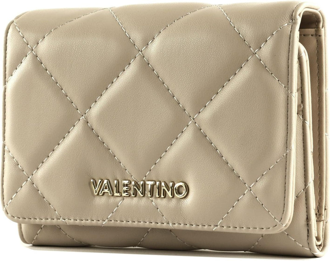 Valentino Damen Ocarina Travel Accessory-Bi-Fold Wallet TALLA UNICA Ecru, TALLA UNICA Ecru