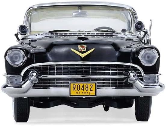 Greenlight 12949 Fahrzeug 1955 Cadillac Fleetwood Serie 60 1:18, schwarz