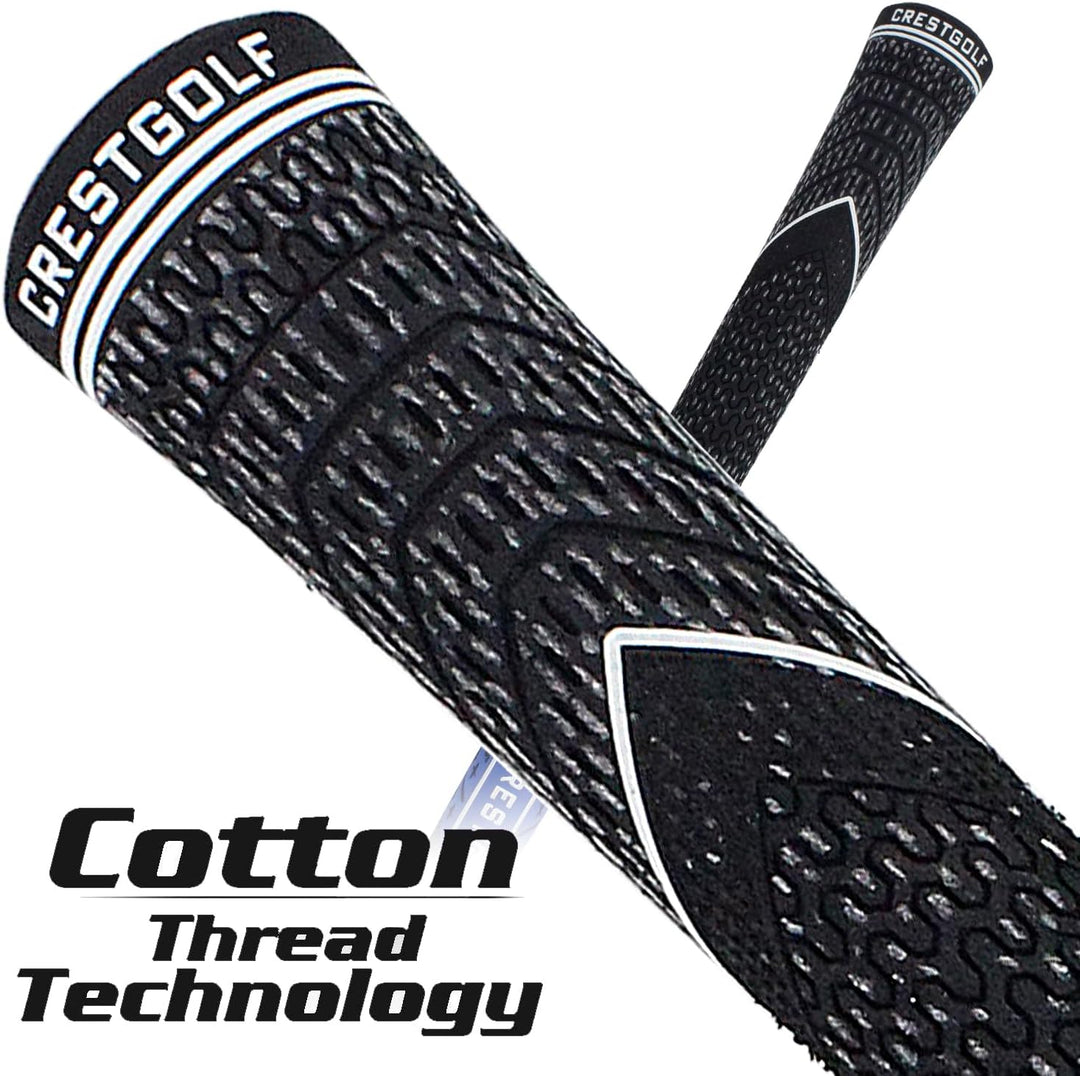 CRESTGOLF Golfgriffe Aktualisierte Multi-Compound-Golfgriffe für Golfschläger, Golf Grips Set mit 13