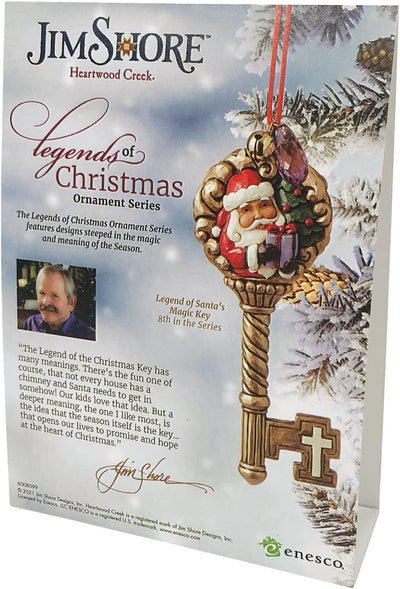 Enesco Jim Shore Legend of Christmas Key ORN Hängeornament, 14 cm