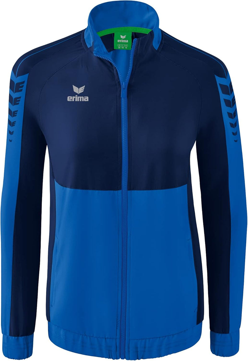 Erima Damen Six Wings Präsentationsjacke 42 New Royal/New Navy, 42 New Royal/New Navy