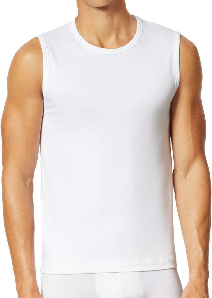 Uncover by Schiesser - Herren - Unterhemd/Tanktop - 2er Pack M 4 X Weiss, M 4 X Weiss