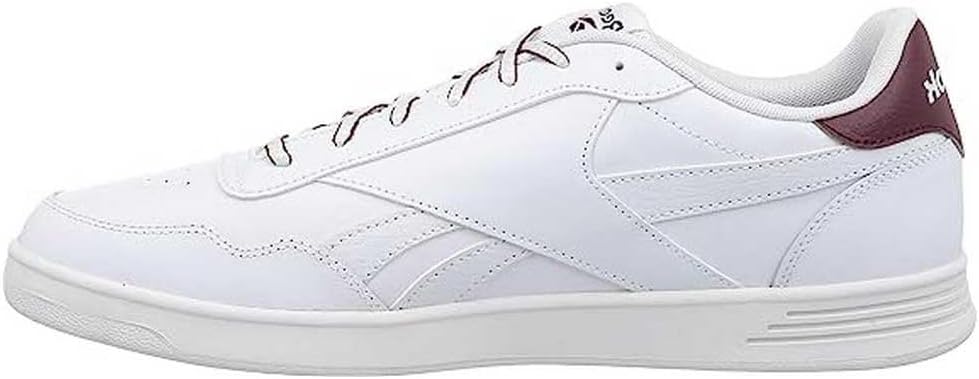 Reebok Unisex Court Advance Sneaker 37.5 EU Ftwwht Clamar Cblack, 37.5 EU Ftwwht Clamar Cblack