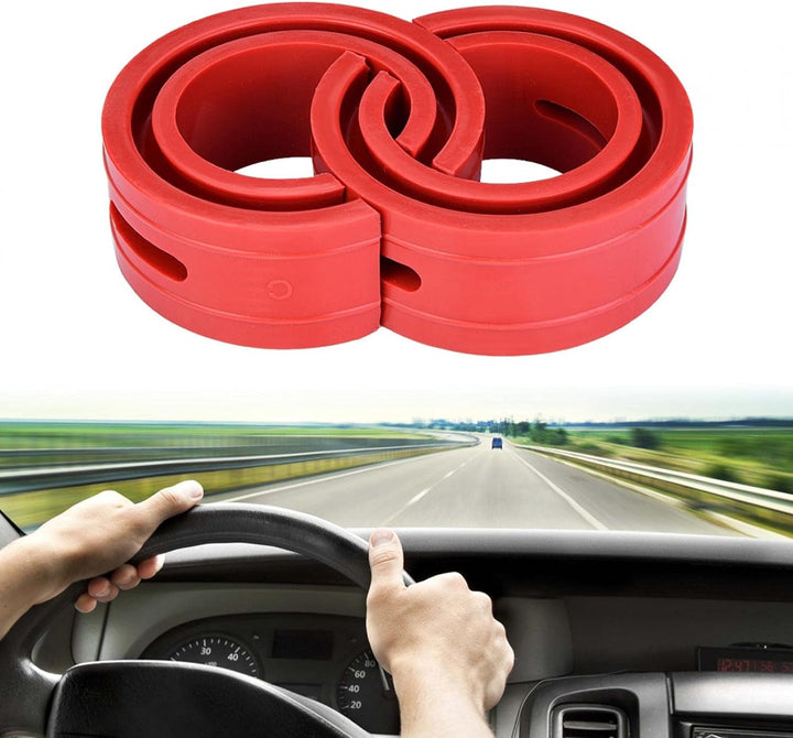 Automotive Spring Buffer Kleber, Yosoo 2PCS Red Car Shock Absorber Buffer Spring Bumper Cushion Typ
