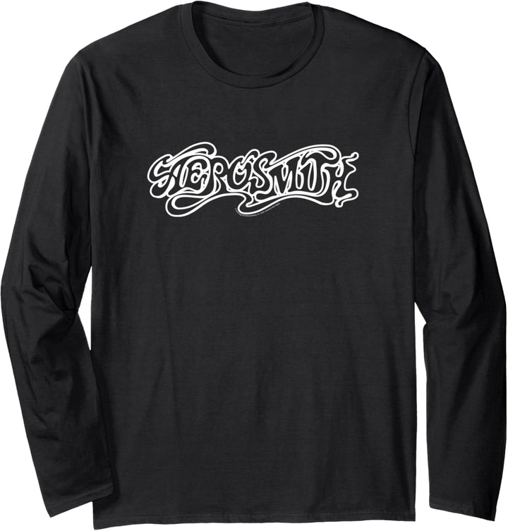 Aerosmith - Aero (weisses Logo) Langarmshirt