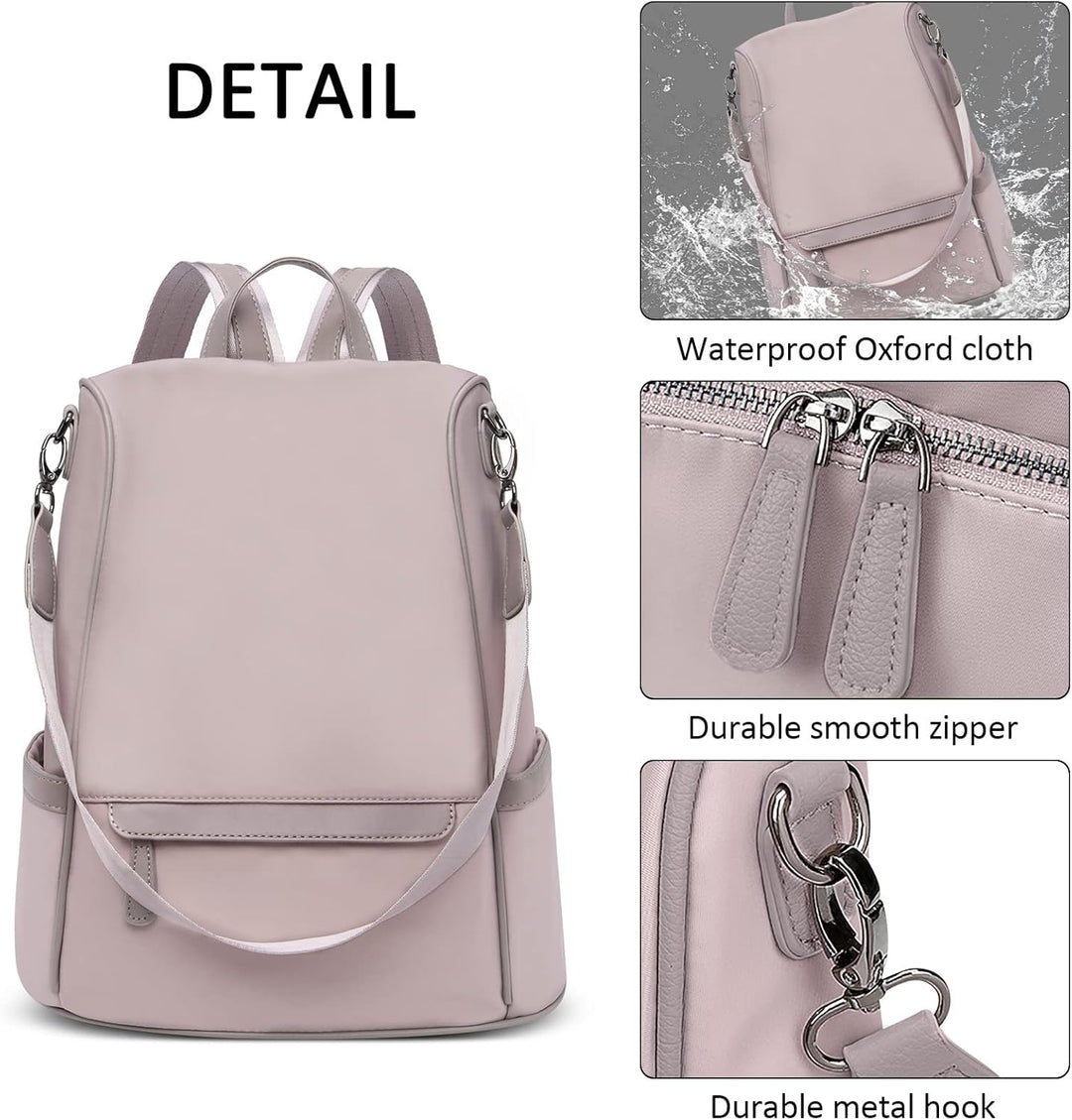 DORRISO Damen Rucksack Anti-Diebstahl Tagesrucksäcke Leicht Schulranzen Reise Rucksäcke Schulter Tas