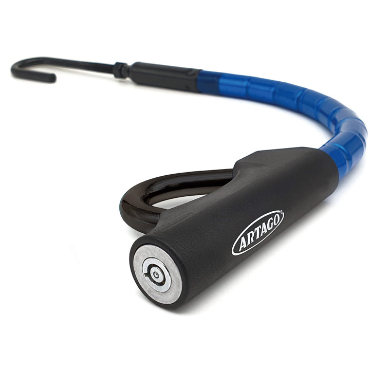 Artago 880/B Lenkradschloss Pedal EASY HOOK, Lenkradkralle, Diebstahlsicherung Lenkrad Pedal Auto, G