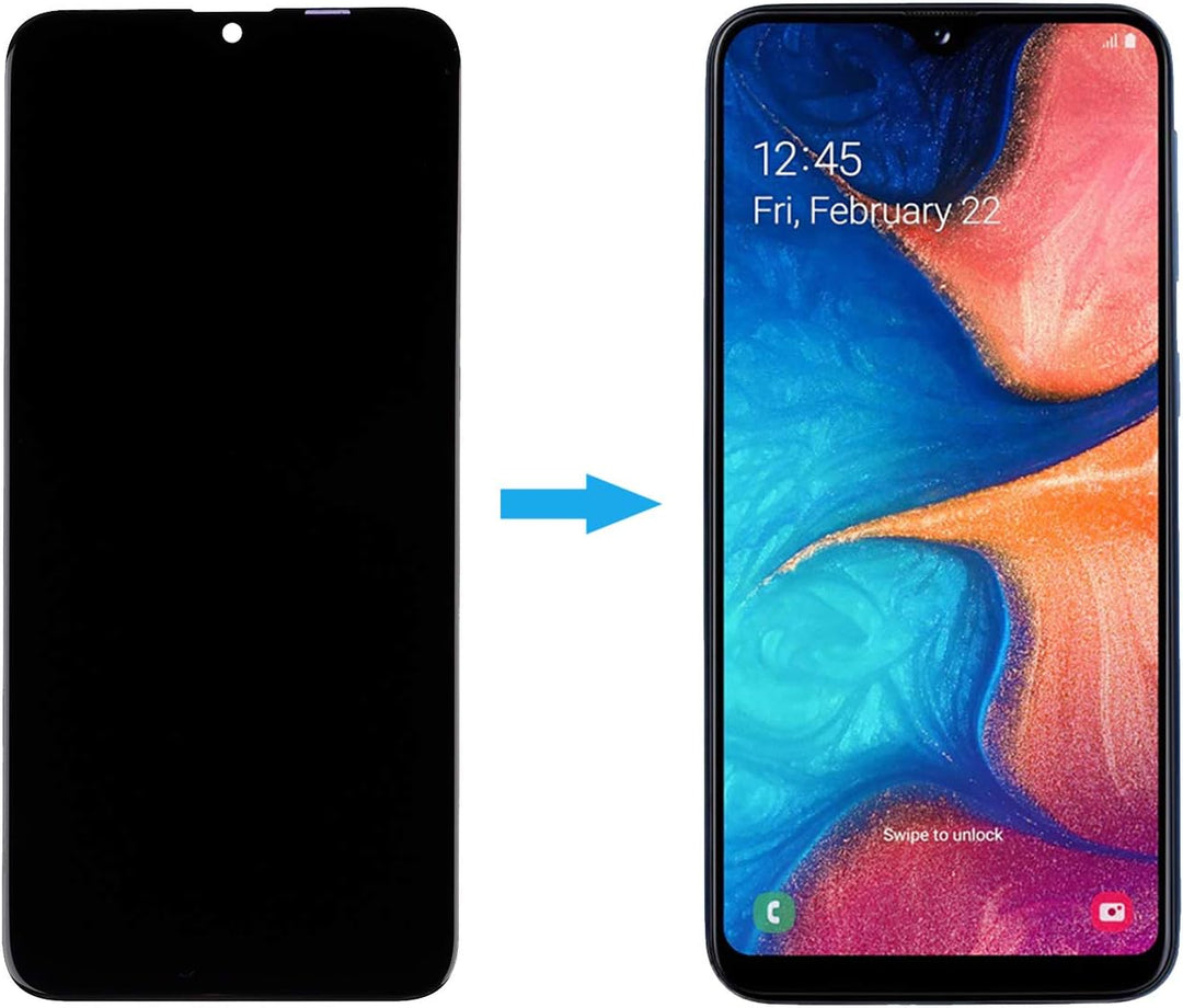 Duotipa Display Kompatibel mit Samsung Galaxy A10E/A20E SM-A102U SM-S102DL 5.83 inch LCD Display Bil