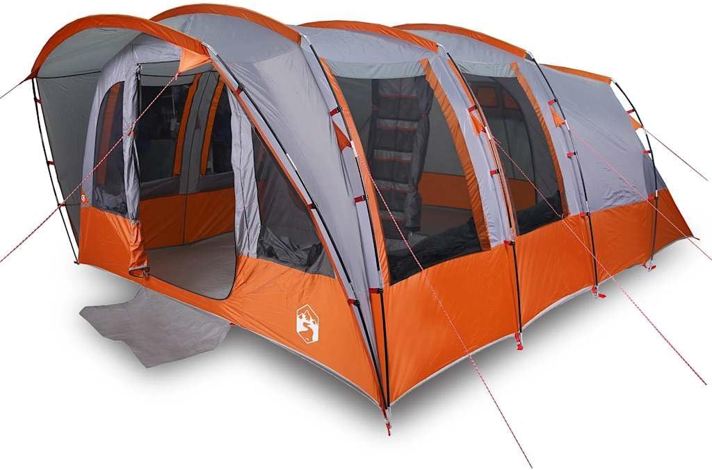 Familienzelt Familienzelte Campingzelt Grau, Grau