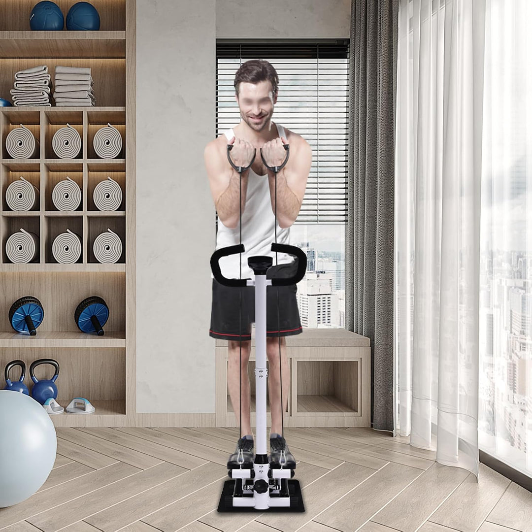 TCICOP Stepper Fitness Stepper mit Haltegriff, Treppensteiger Fitnessgerät Fitnessgeräte Tragfähigke