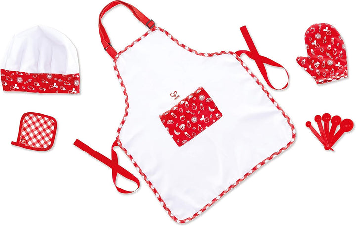 Hape E3162 - Chefkoch-Set, Küchenspielzeug, bunt Chefkoch-Set Single, Chefkoch-Set Single