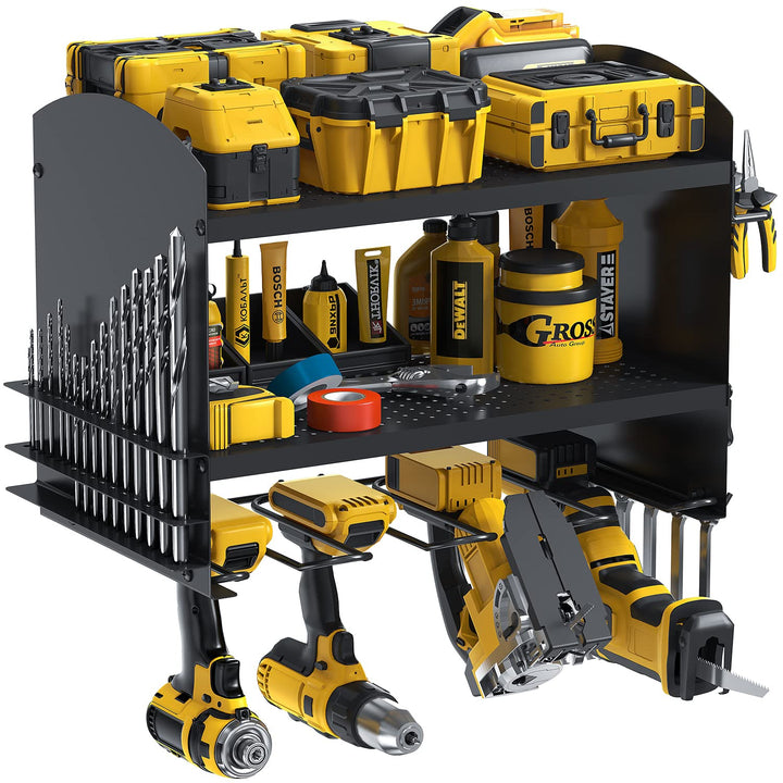 Bomclap Power Tool Organizer Elektrowerkzeug bohrer Aufbewahrung Schlagbohrschrauber 4 Steckplätze H