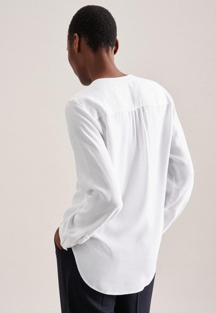 Seidensticker Damen Regular Fit Langarm Bluse Bluse