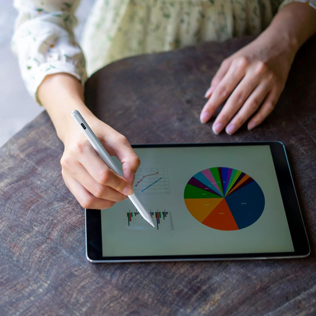 Stift für iPad mit kabelloser Aufladung, iPad Stift kompatibel mit iPad Pro (2018–2024), iPad Pro/iP