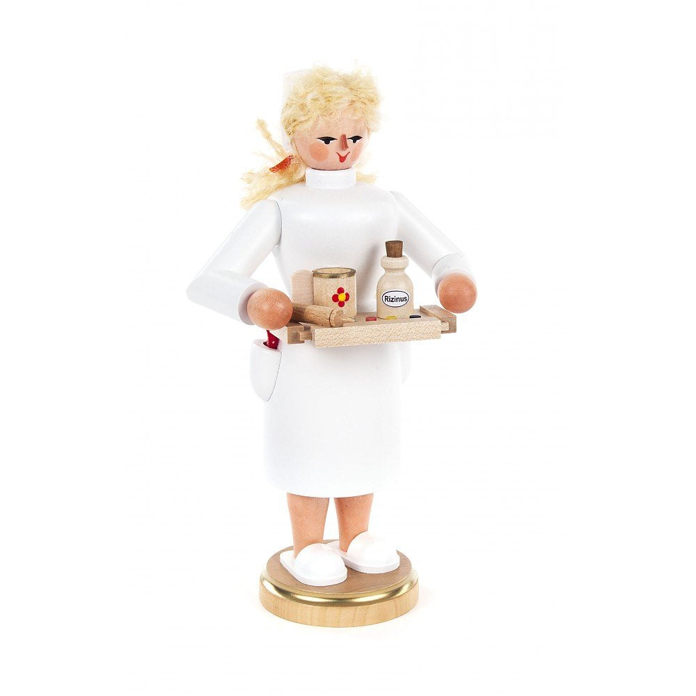 Räuchermännchen Krankenschwester - 21 cm