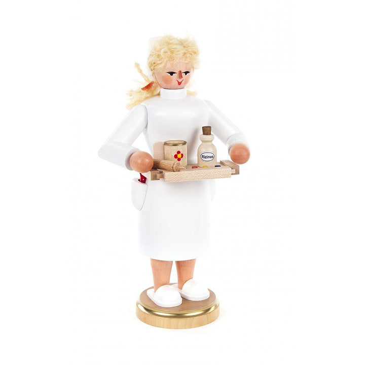 Räuchermännchen Krankenschwester - 21 cm