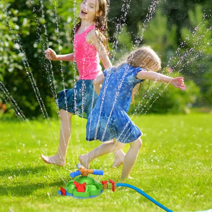Wassersprinkler für Kinder,4-in-1 Sprenger Für Kinderspiel Draussen | Baseball Raketenstart Spielset