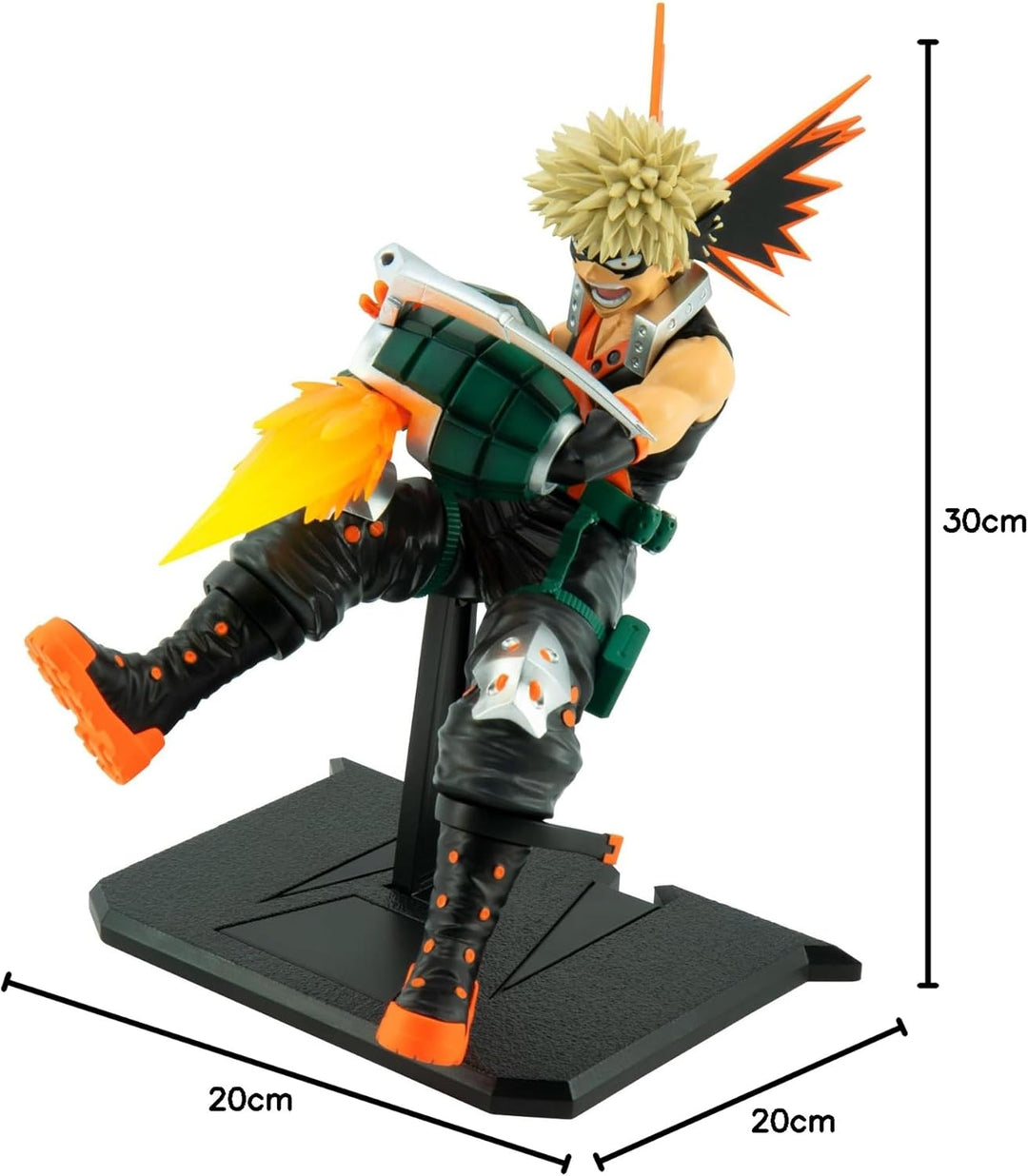 Abysse Corp My Hero Academia Actionfigur Bakugo AP Shot 1:10 Scale Bedruckt, aus PVC, in Geschenkver