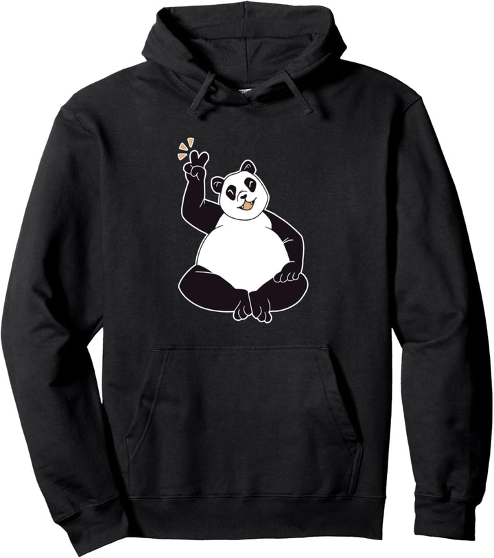 Panda Peace Pullover Hoodie