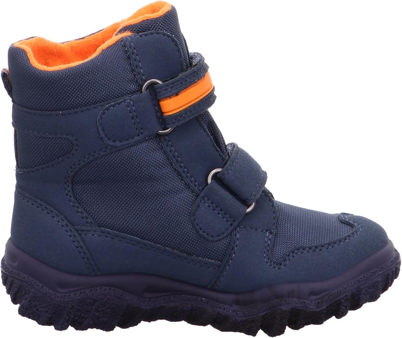 Superfit HUSKY 500080 Jungen Warm gefütterte Schneestiefel 25 EU Blau Orange 8010, 25 EU Blau Orange