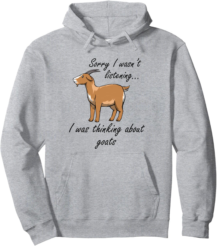Ironische Ziegen Zitat Niedlich Bauernhof Tier Pullover Hoodie