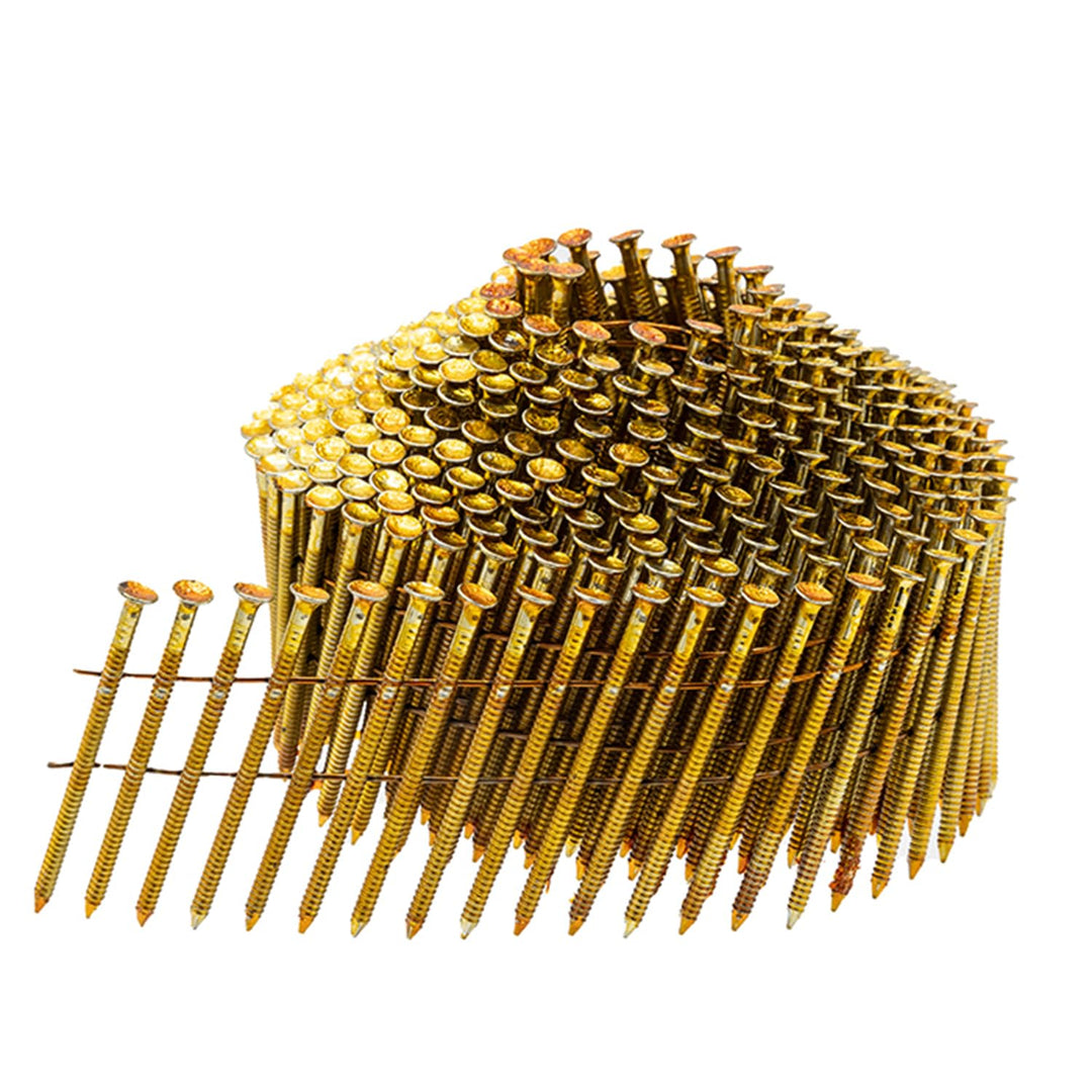 15° Coilnägel - 2,1X32mm, 14.000 stück, Ringnägel für Druckluft-Nagler, Gips/Fermacell, für fast all