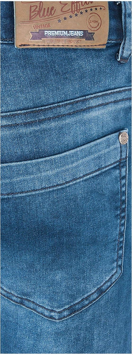 Blue Effect Jungen Jeans Röhre Skinny Fit 146 Grosse Grössen Blue Denim, 146 Grosse Grössen Blue Den