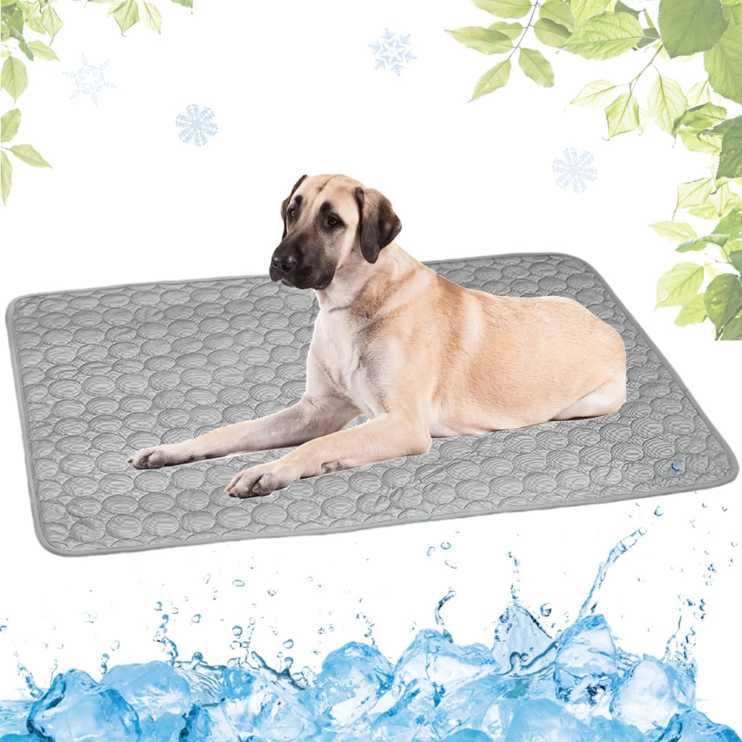 Kühlmatte Hunde, Selbstkühlende Hundematte, Kühldecke Katzen, Ungiftig Kühlkissen für Haustiere, Was