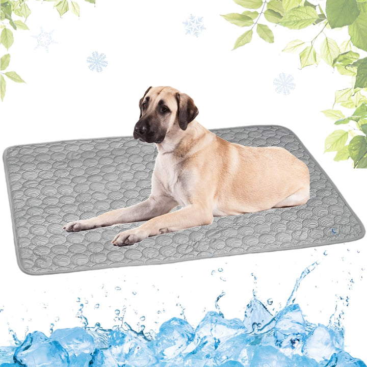 Kühlmatte Hunde, Selbstkühlende Hundematte, Kühldecke Katzen, Ungiftig Kühlkissen für Haustiere, Was